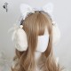 Bear Ears Kawaii Earmuffs Fluffy Sweet Lolita KC (LG91)